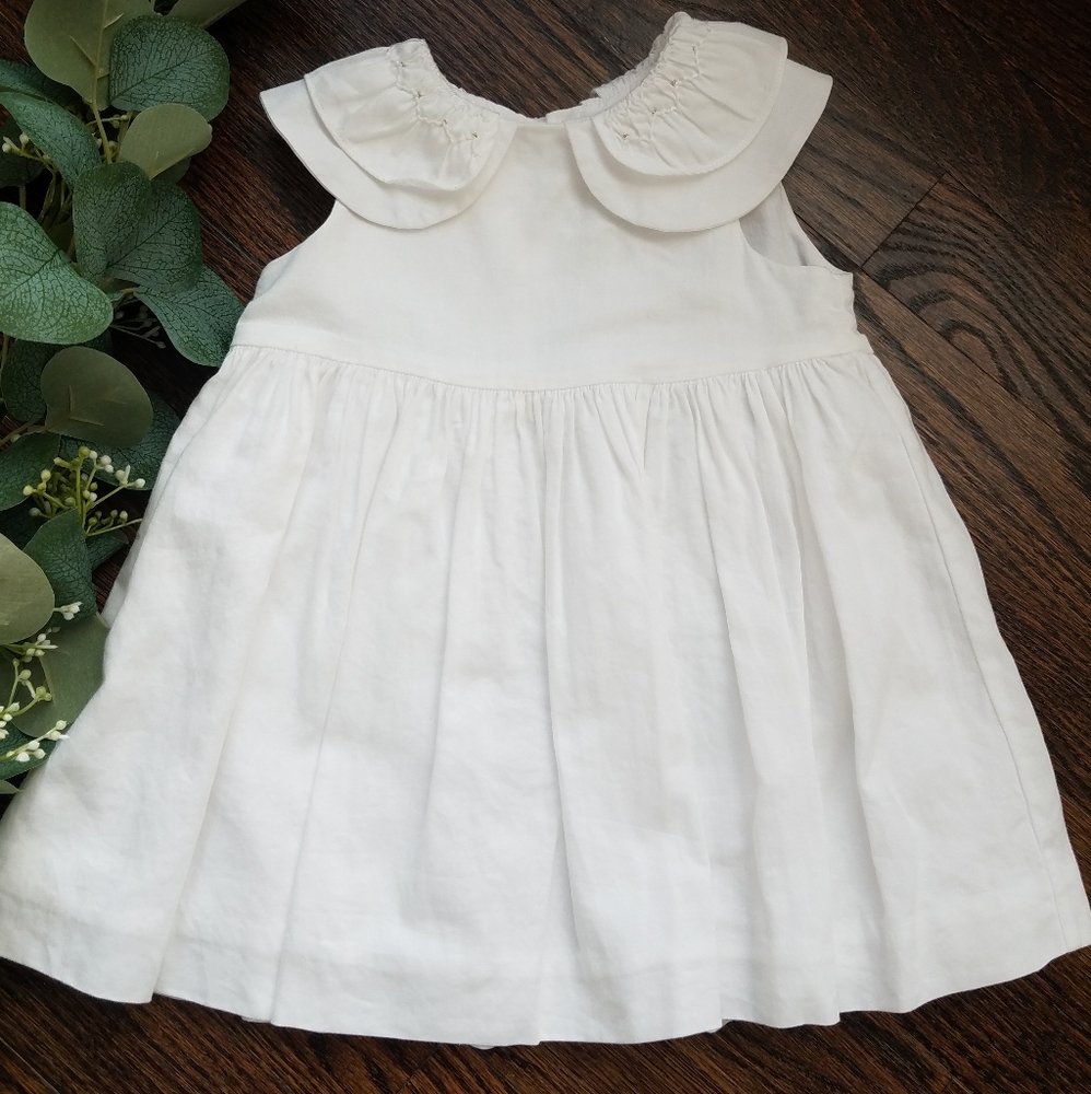 Jacadi Classic White Dress ♡♡♡